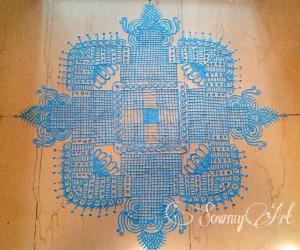 Rangoli: Navarathri Kolams 2016
